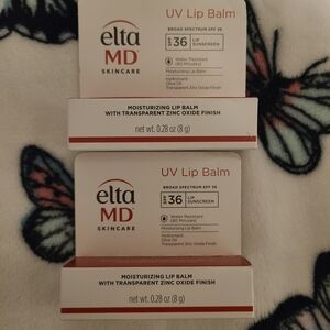 2x EltaMD UV Lip Balm Broad Spectrum SPF 36 Lip Sunscreen 0.28 oz